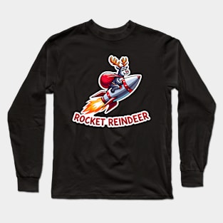 Rocket Reindeer - A Space Adventure Long Sleeve T-Shirt